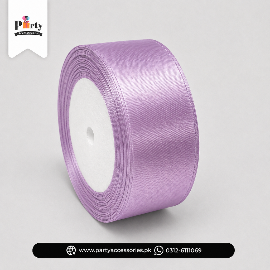 1-1/2" (1.5 Inch) Satin Ribbon Roll for Birthday, Baby Shower & Gift Decoration