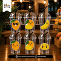 Mango Party Transparent Glasses for Mango Shake