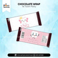 first tooth party chocolate wraps