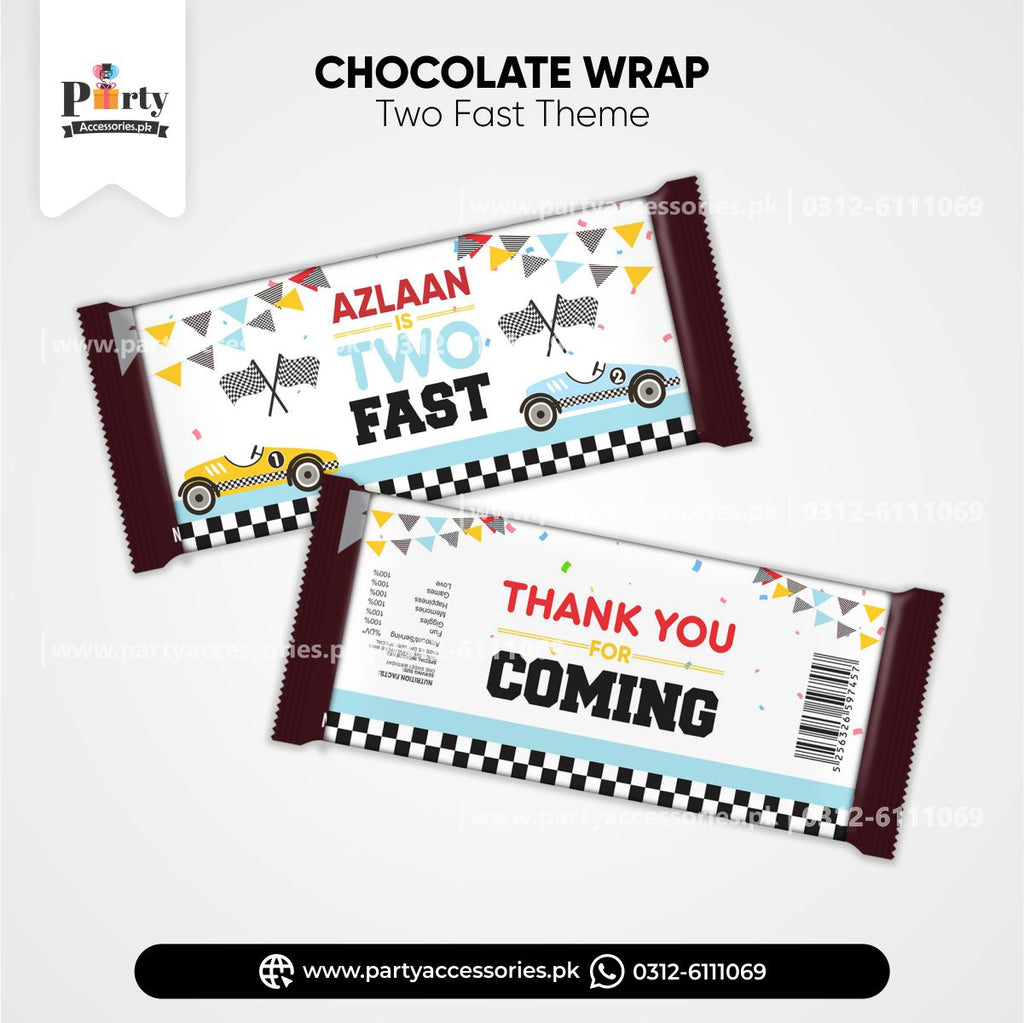 two fast chocolate wraps