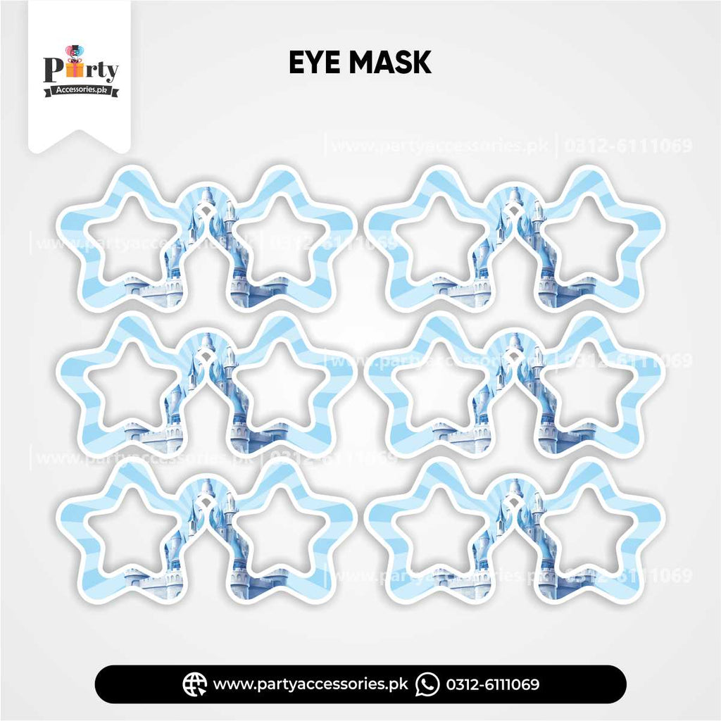 Cinderella Theme Kid's Party Eye Masks for Birthday Party Celebration 