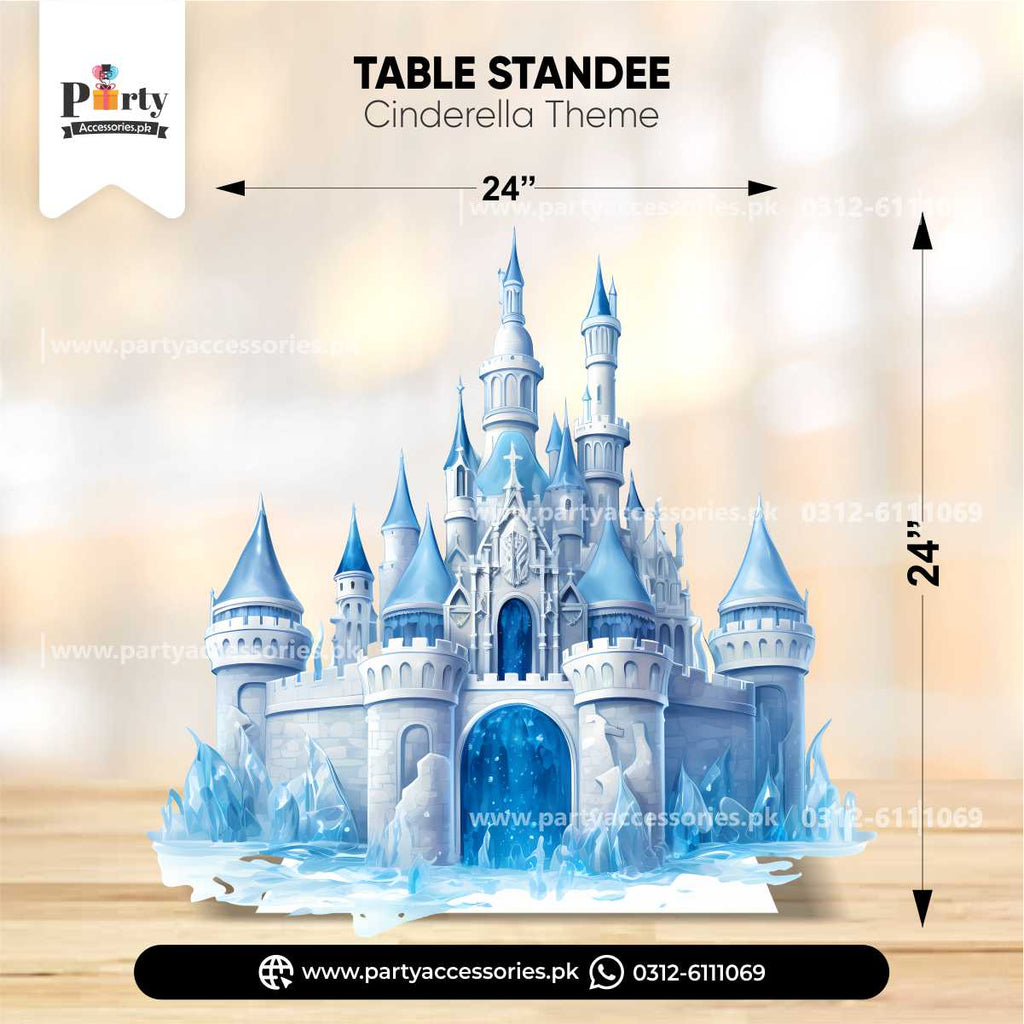 Fairy castle with a castle Cutouts for Birthday Party Decoration