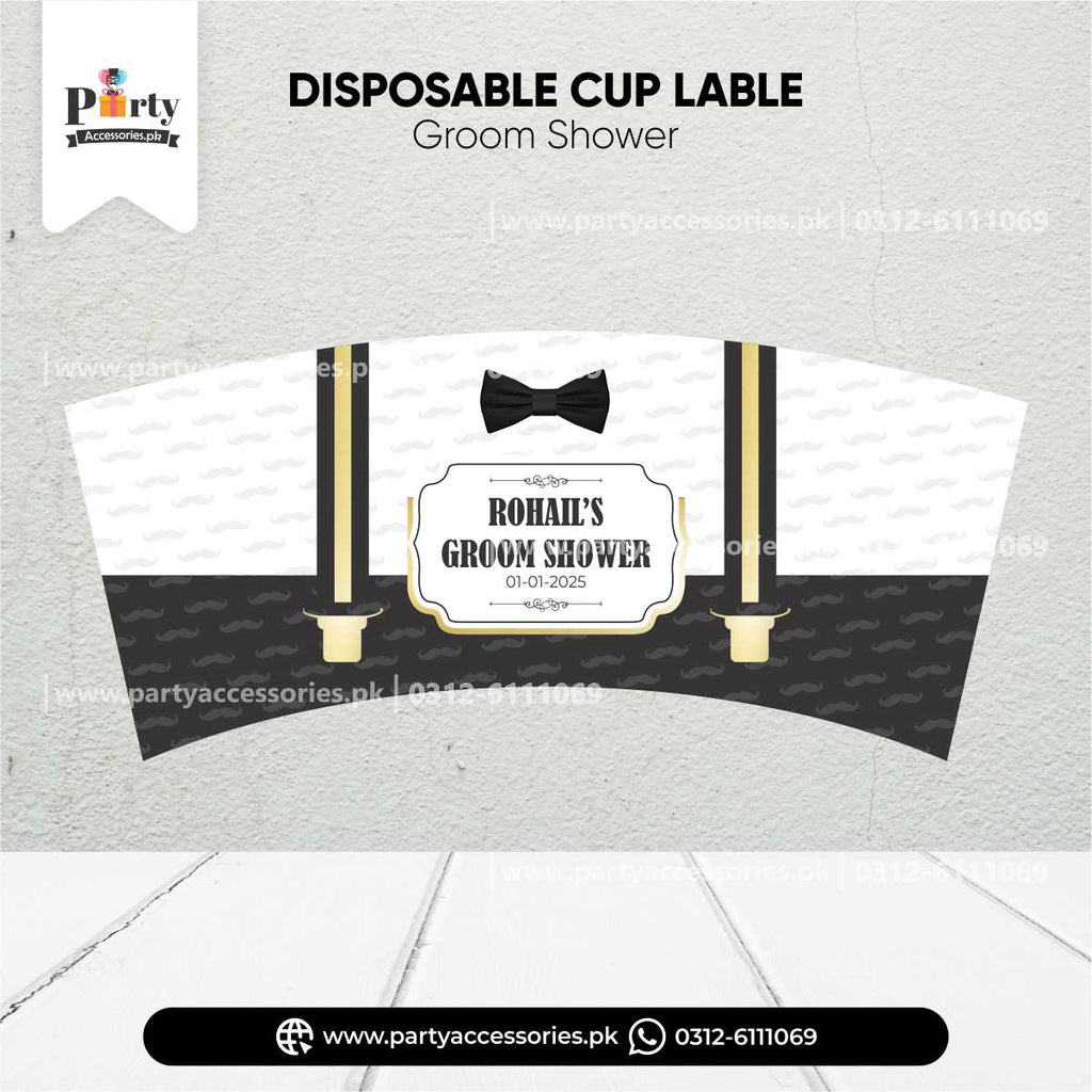 groom shower home table decoration ideas