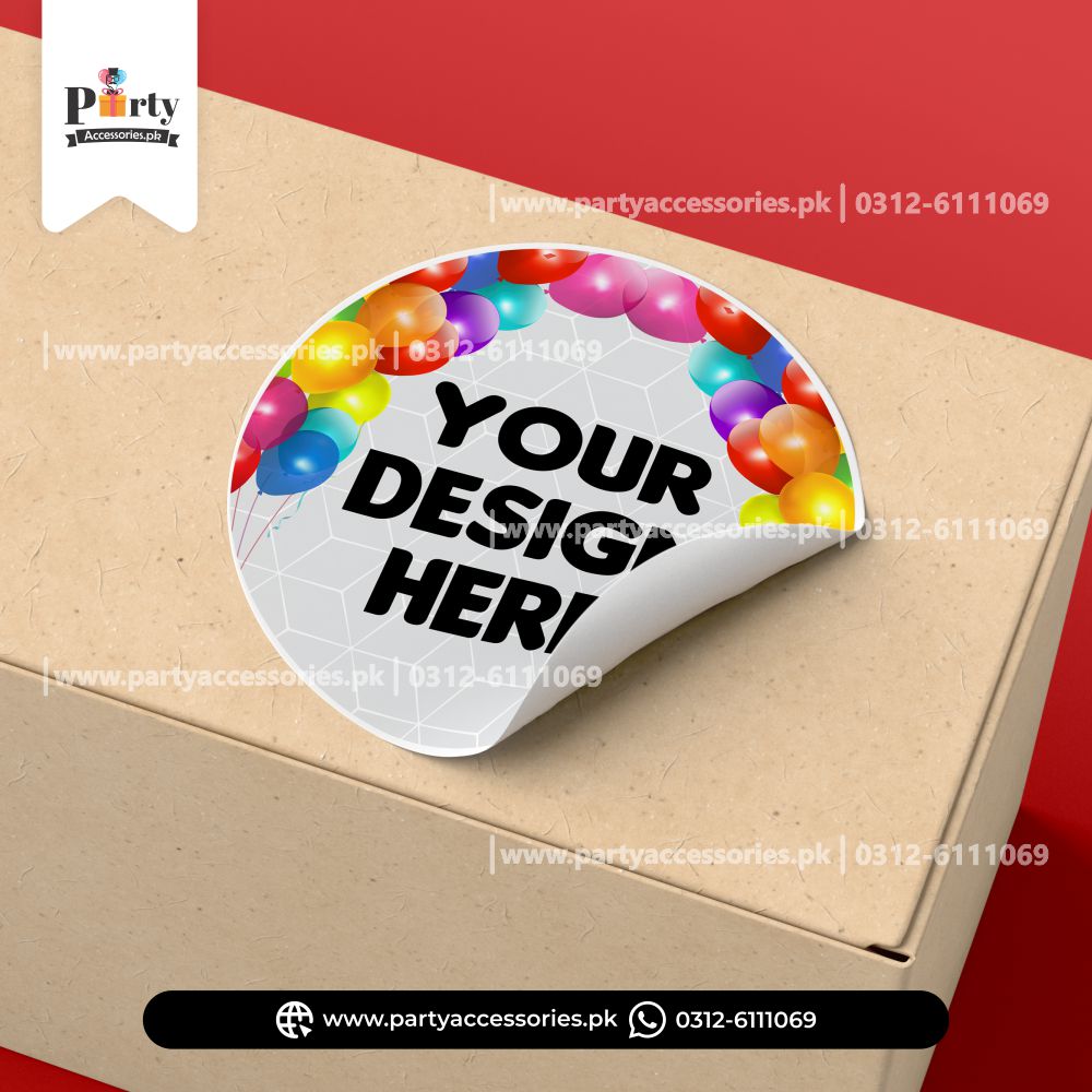 Customized Printed Round Stickers 