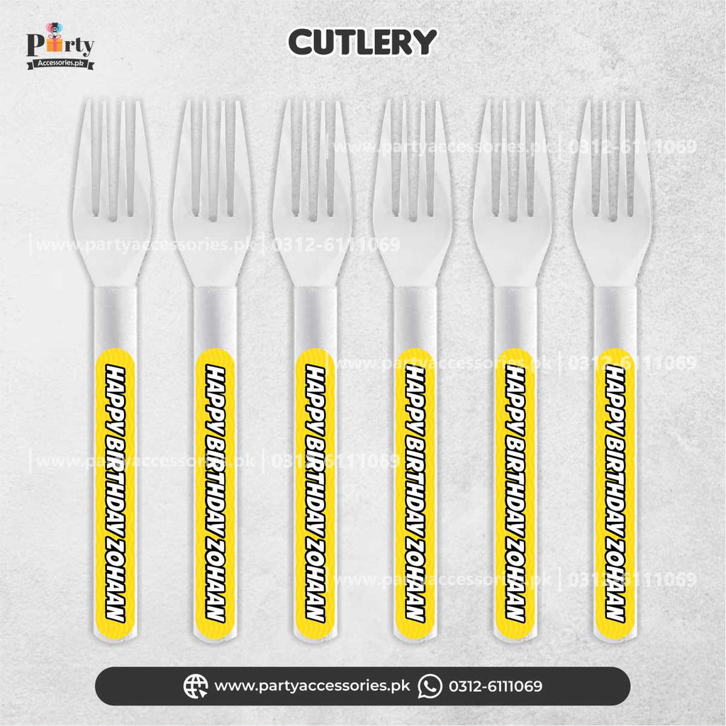 tom jerry theme customized forks 