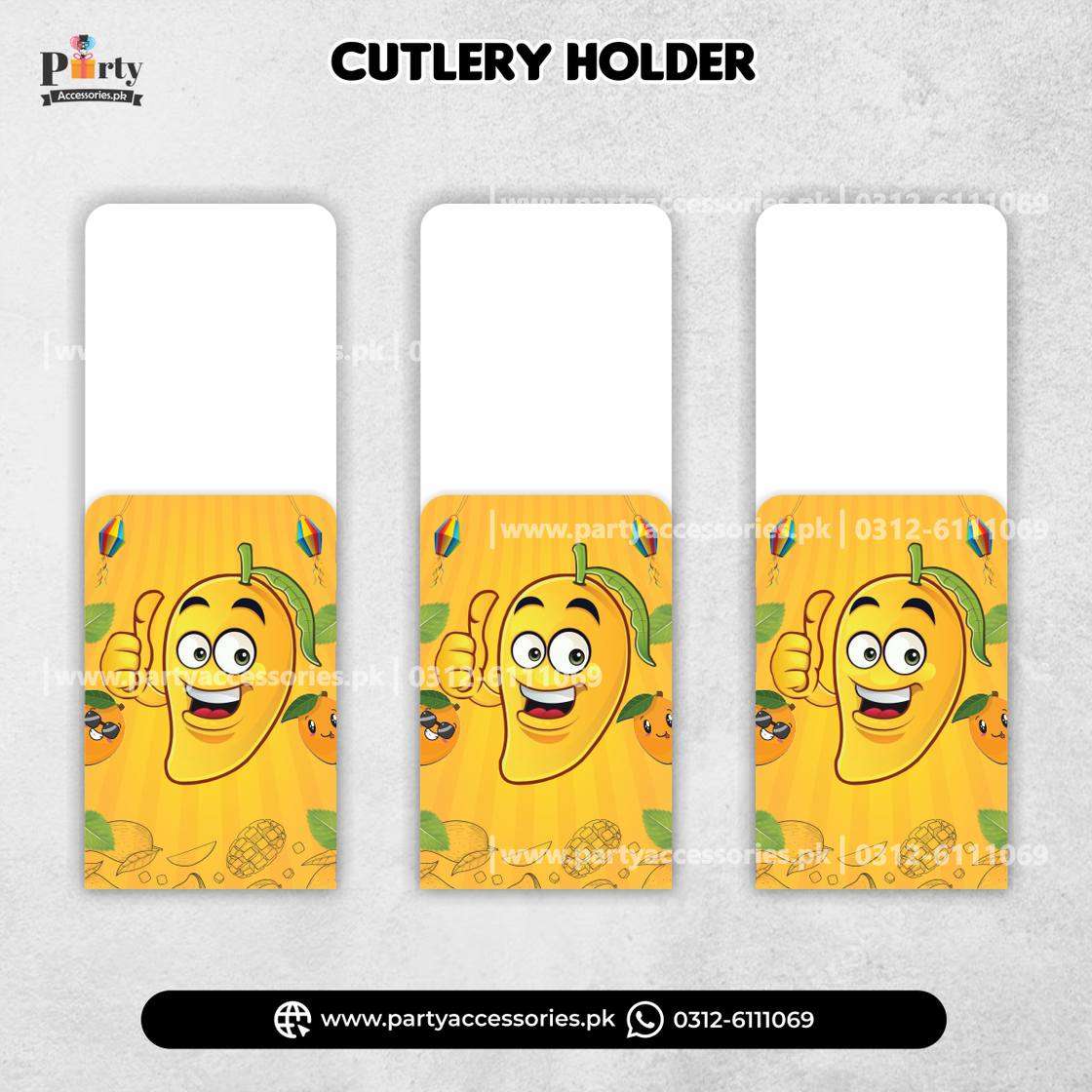 Mango Theme Cutlery Holders 