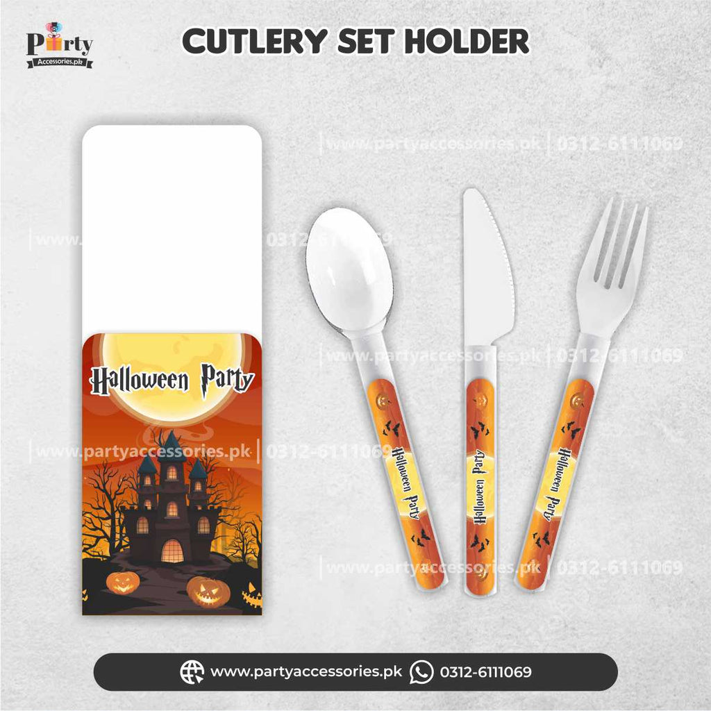 halloween cutlery set 