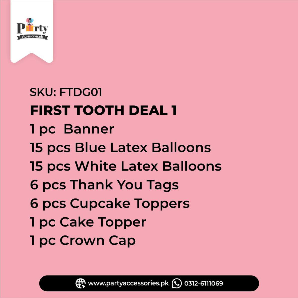 first tooth celebration deal