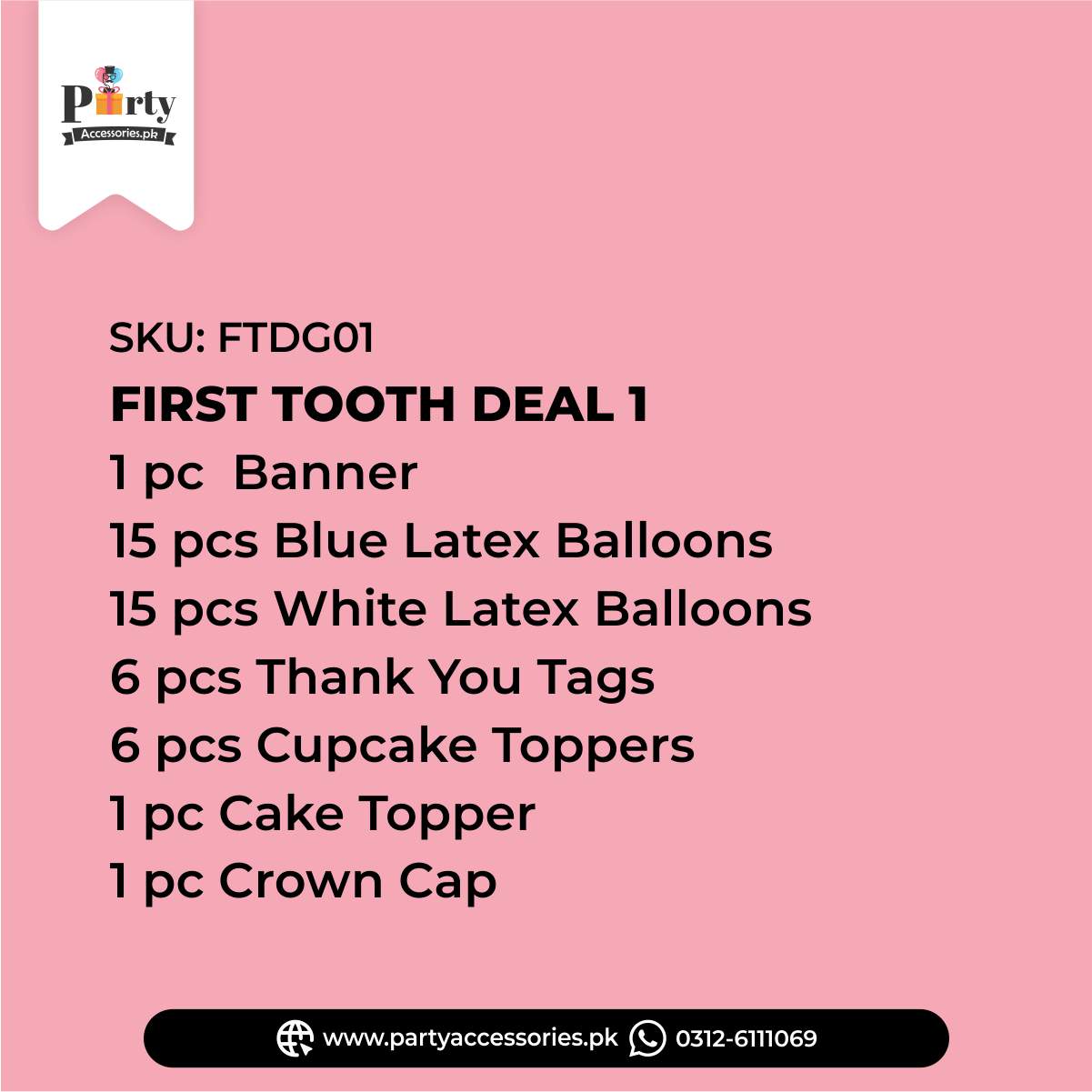 first tooth celebration deal