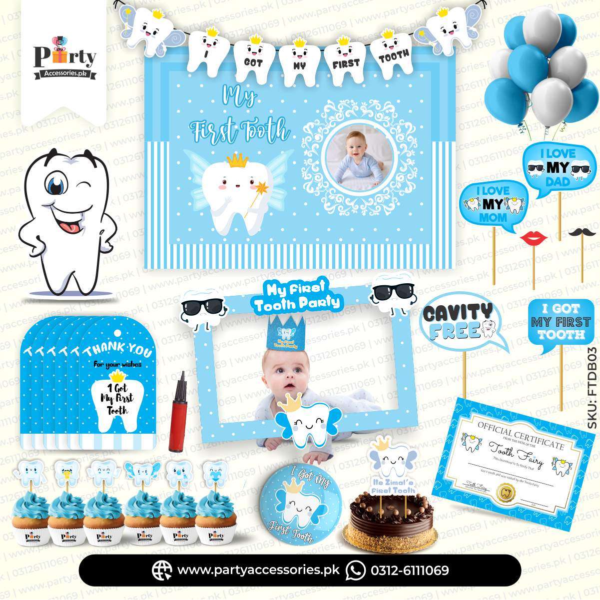 first tooth decoration set ideas for boy 1st tooth etsy