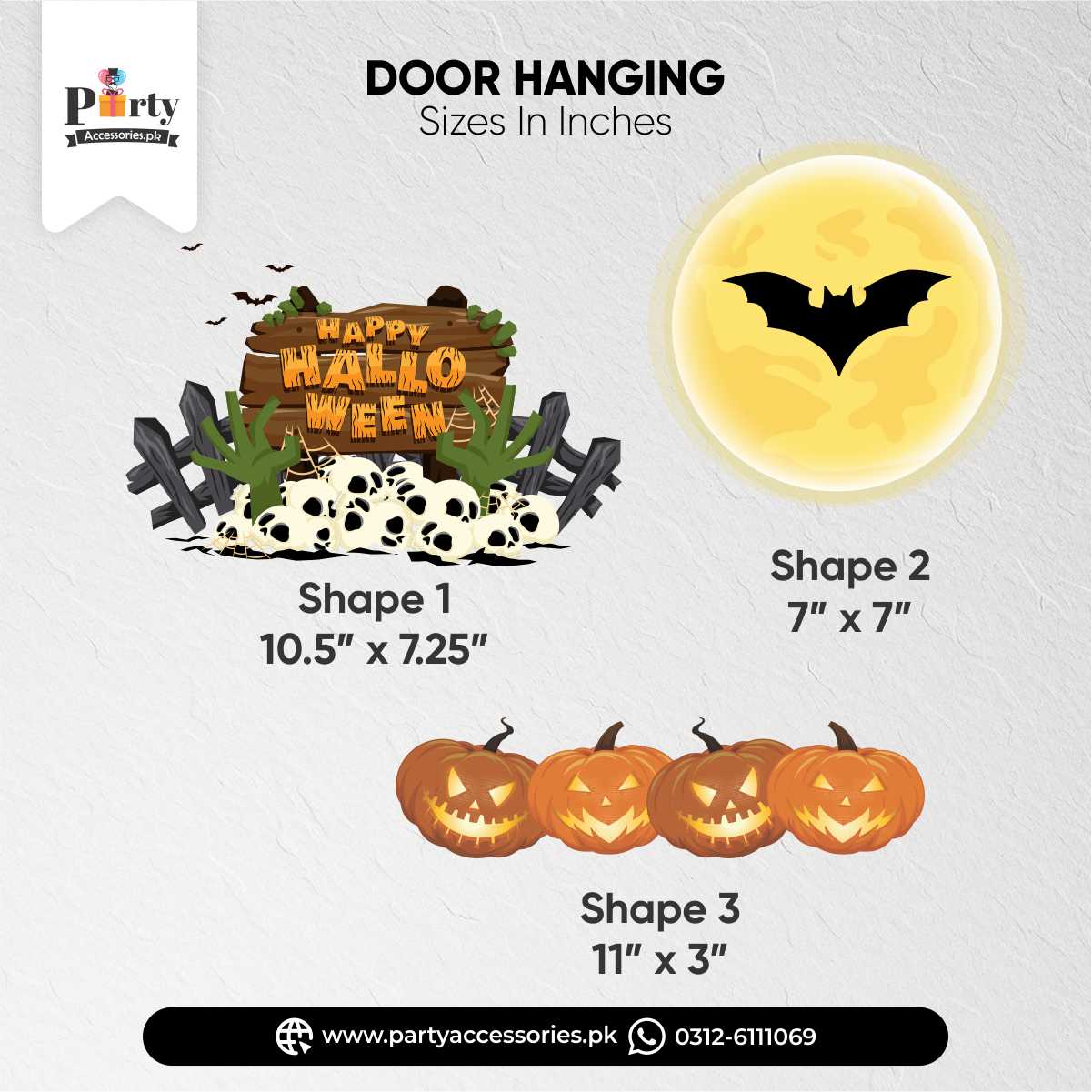 Halloween party decorations | Festive Door Decor