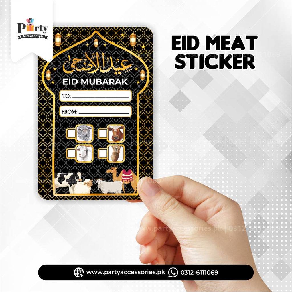 Eid ul Adha Meat Stickers