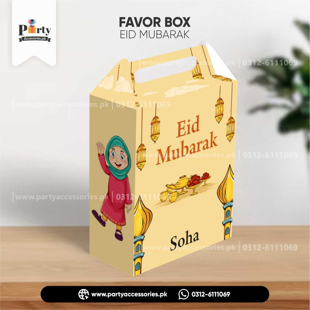 Eid Mubarak Goody Box for decoration