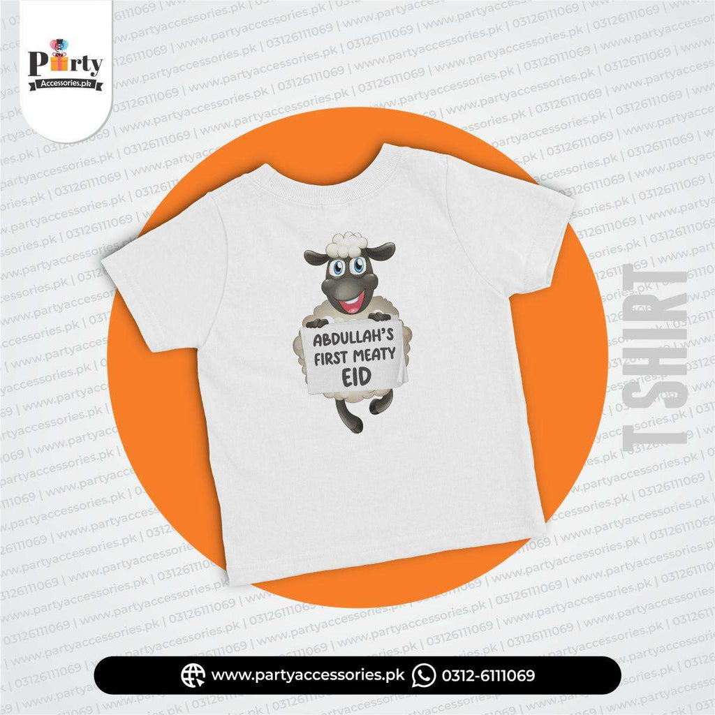 customized t shirt my first eid 
