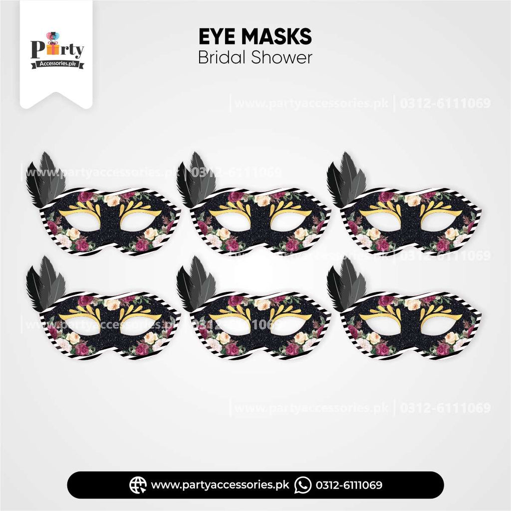 bridal shower eye mask 