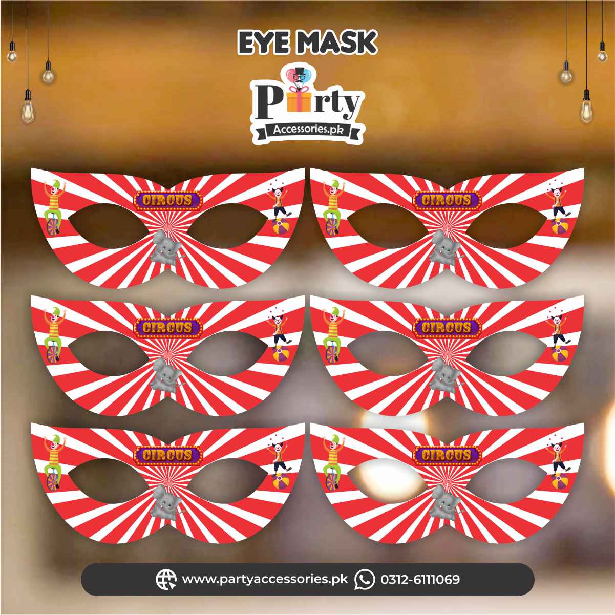circus carnival theme birthday decoration ideas customized