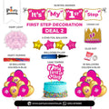 baby first step deal 2 in pink color for girl 