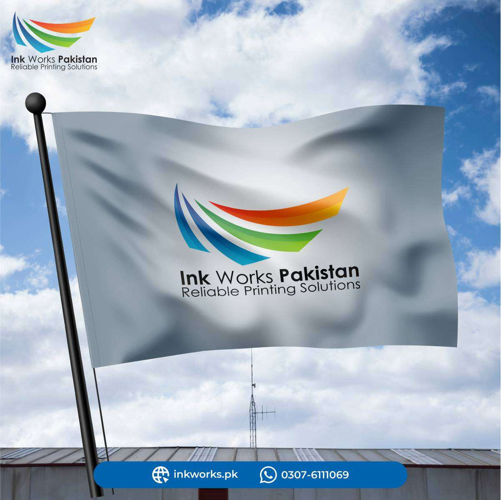 Customized outdoor flages printed 