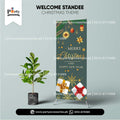 Welcome Standee for Christmas celebration Party