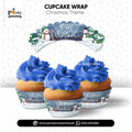 Christmas party themed Cupcake wraps 