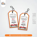 Two Fast Theme Customized Party Thank You Tags | Pack of 6