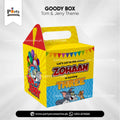 tom and jerry theme birthday party customized favor / goody boxes 