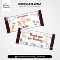 Hot Air Balloon Theme Customized Chocolate Wraps for Decoration
