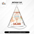Hot Air Balloon Theme Customized Cone Shape Caps for Birthday Party Celebration