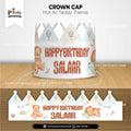 Hot Air Balloon theme Crown cap for birthday party celebration