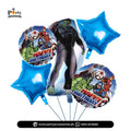 Hulk Shape Birthday Party Decoration Exclusive Foil Balloons Set of 5 pcs