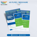 a5 size brand promotional flyers brochures