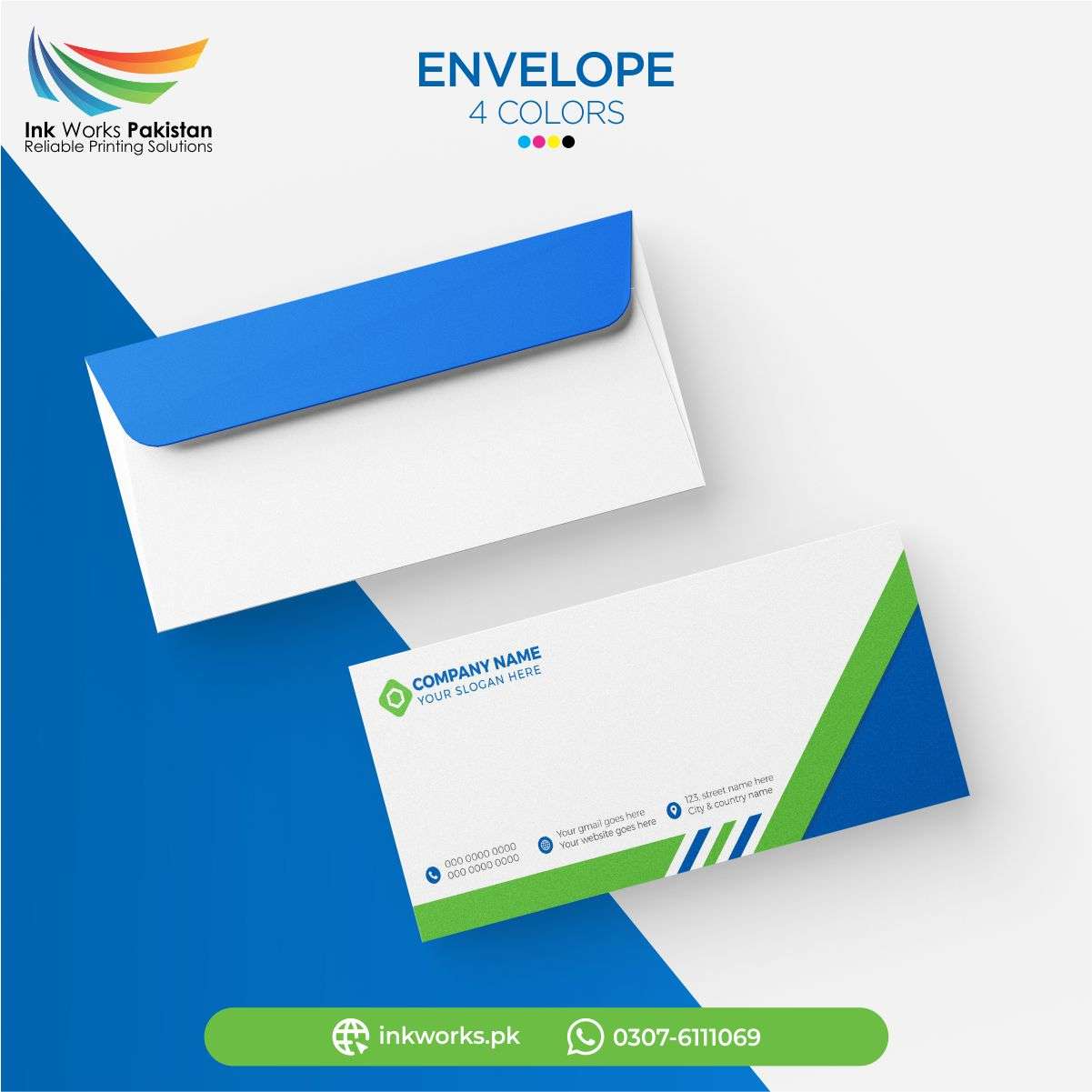 Standard Document Size Customized Envelopes 