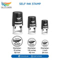 self inking round stamp making 