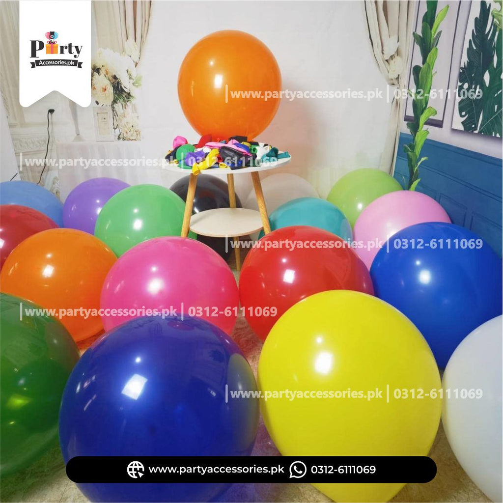 Large Latex Balloons – Premium 18-Inch Party Balloons