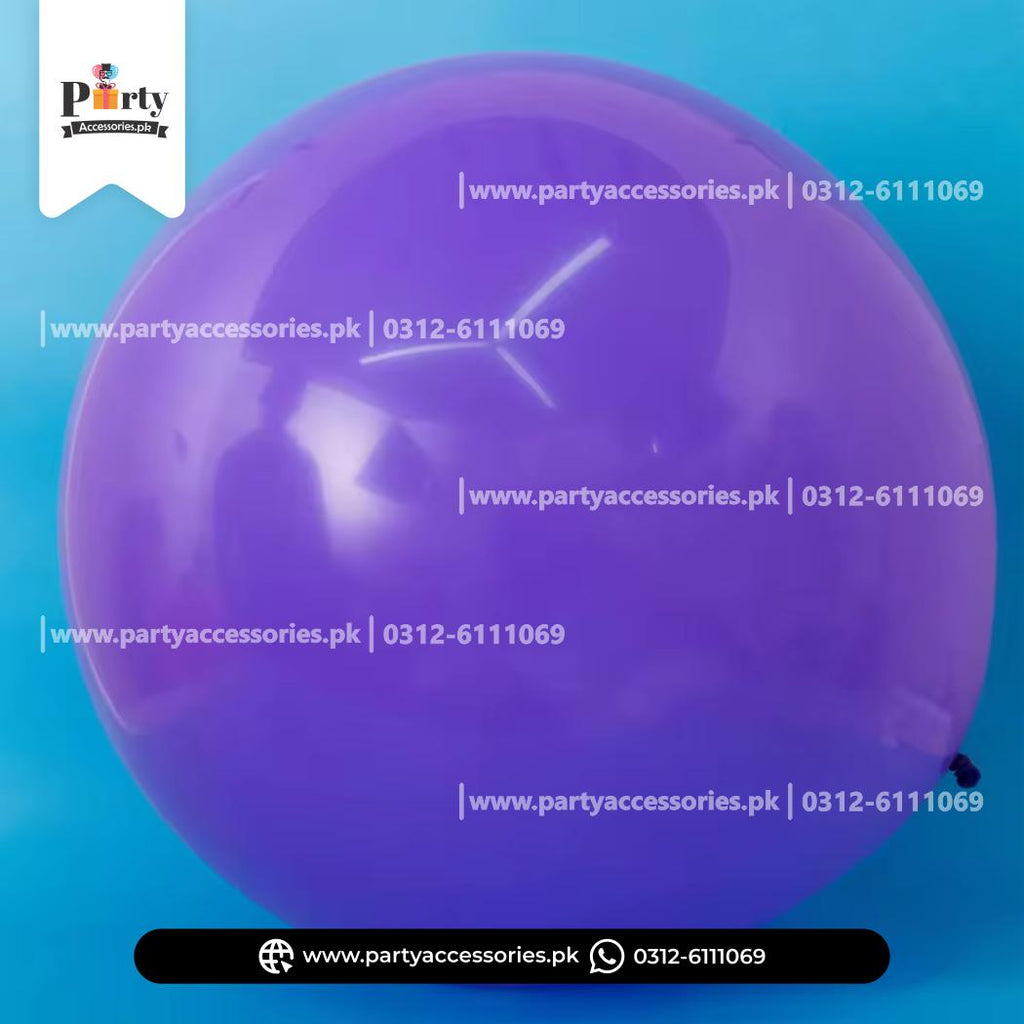 Purple Large Latex Balloons