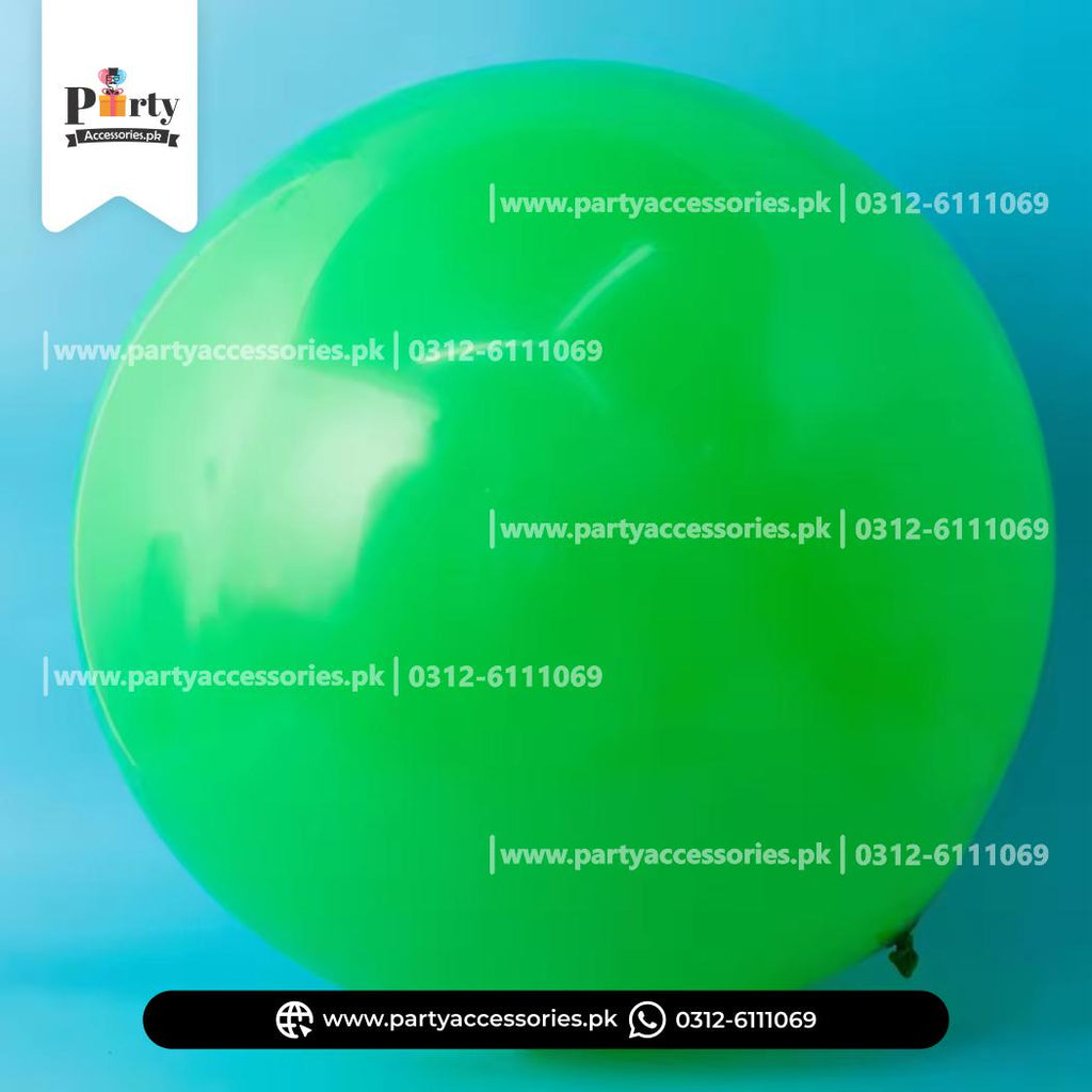 Geen Color Big Balloon