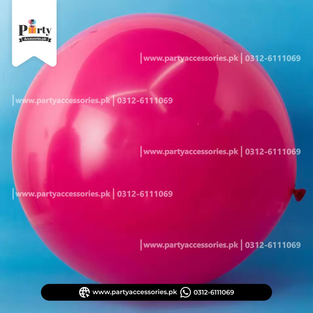 18 inches pink balloon