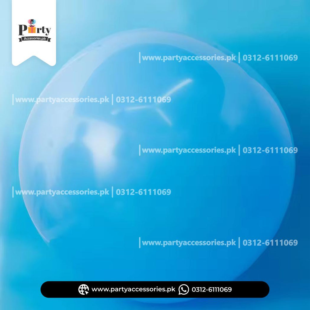 Blue Color Plain 18 inches balloon