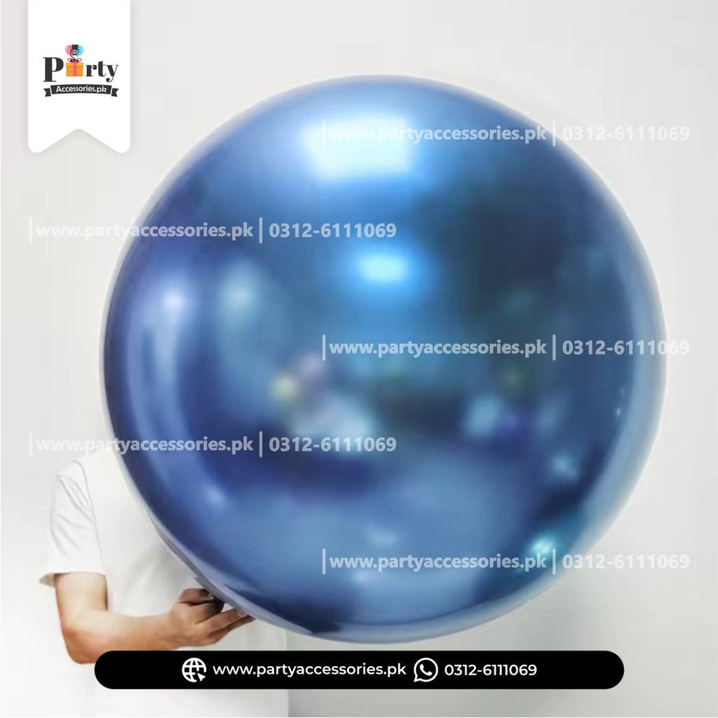 Jumbo Metallic Chrome Balloons – 36 Inch Premium Multi-Colors Party Balloons
