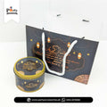 Ramadan Khajoor Distribution Tin Boxes with Carry Bags