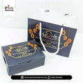 Ramadan Khajoor Card Boxes with Bags 