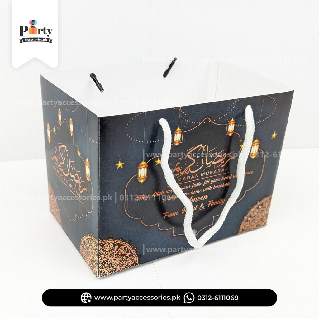 Khajoor distribution bags for Ramadan Kareem