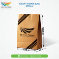 Custom Branded food Delivery Takeaway brown paper Bags