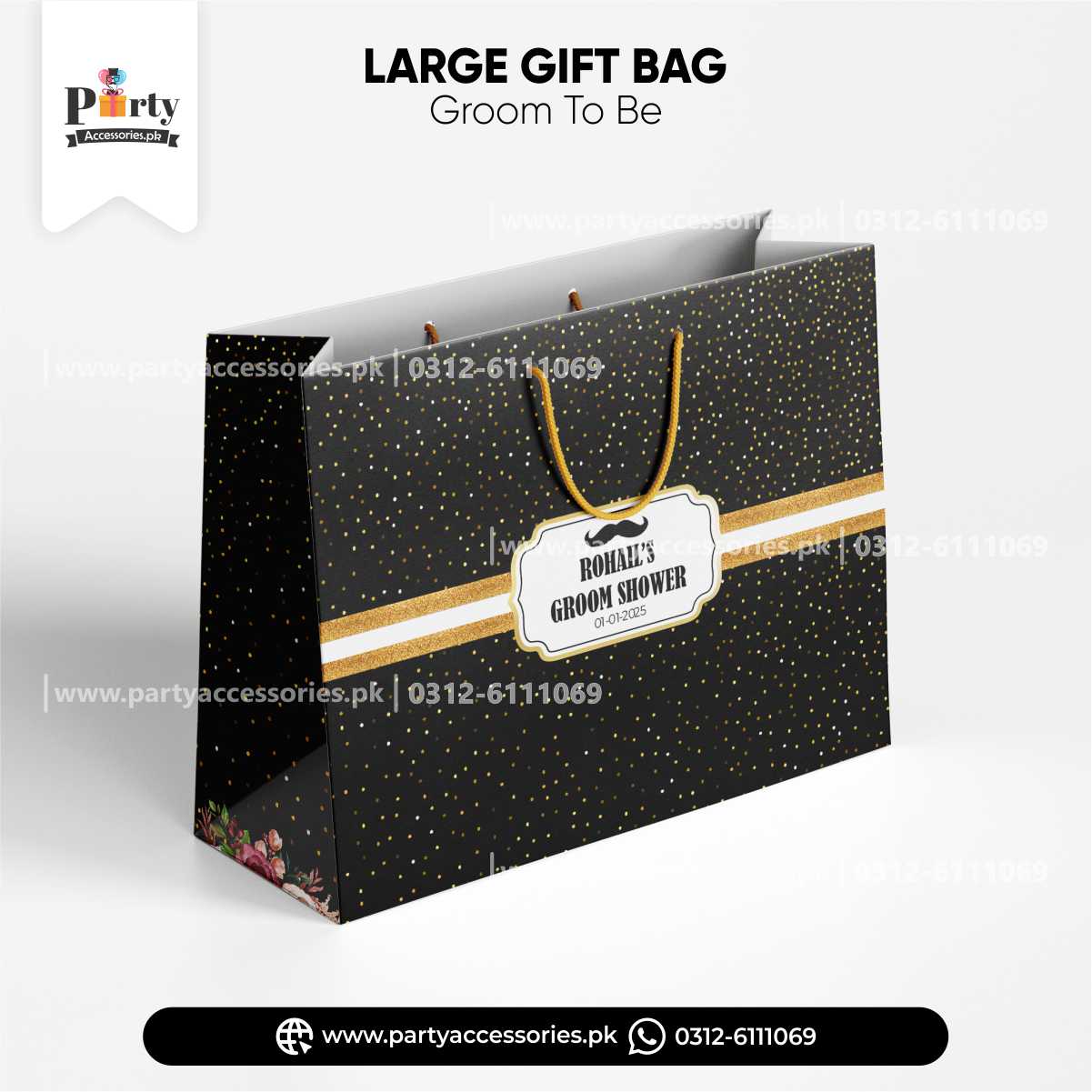 Groom to be gift bags