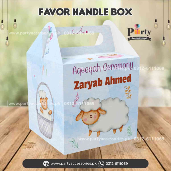 aqeeqah boxes customized 