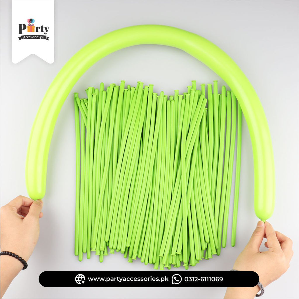 Parrot Color Twisting Modelling Tube Latex Balloons