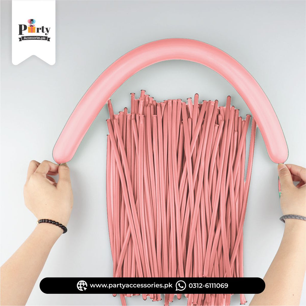 Twisting Modelling Tube Latex Balloon | Long Balloons for Animal Shape 