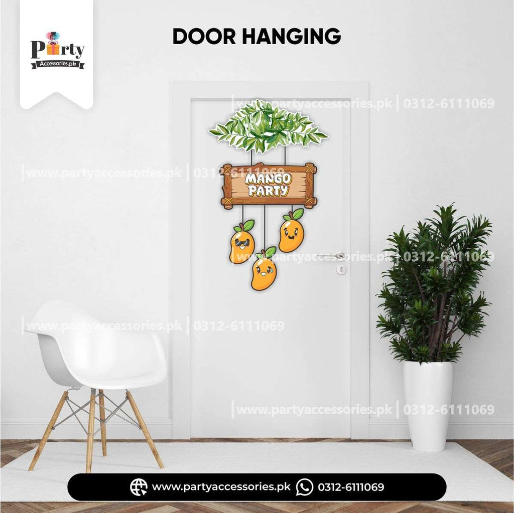 Mango Party Theme Wall & Door Hanging Decoration – Festive Party Décor