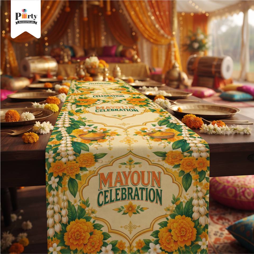 Mayoun Party Table Runner