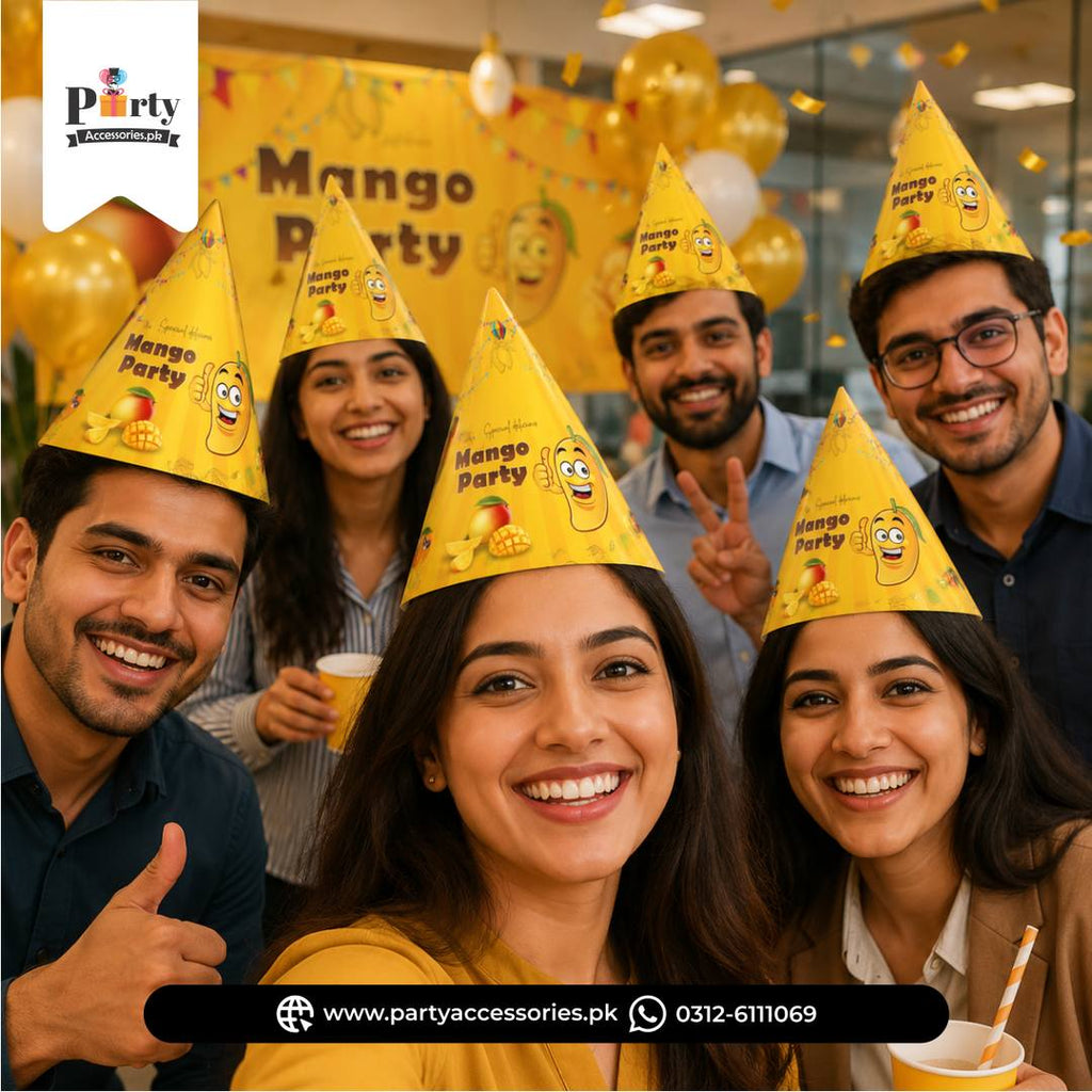 Mango Party Caps